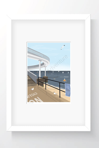 Gypsy Bridge Swim – Mini Print