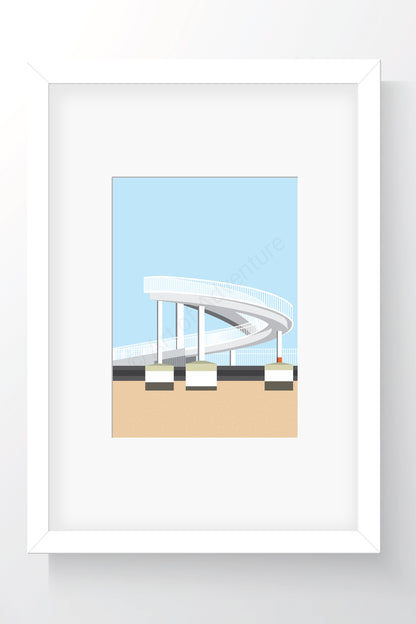 Gypsy Bridge Mini Print – Leigh-on-Sea