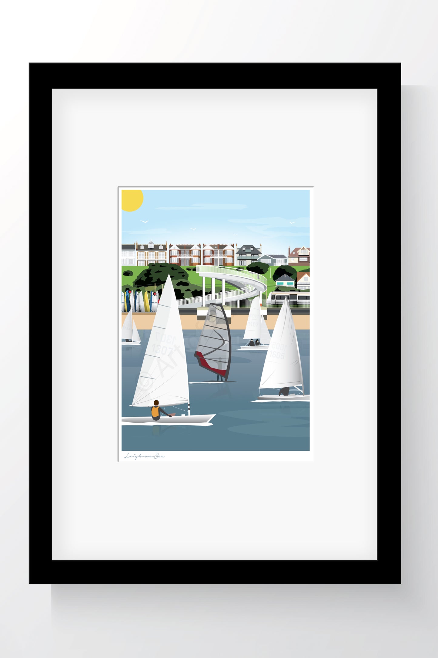 Gypsy Bridge Mini Print – Leigh-on-Sea