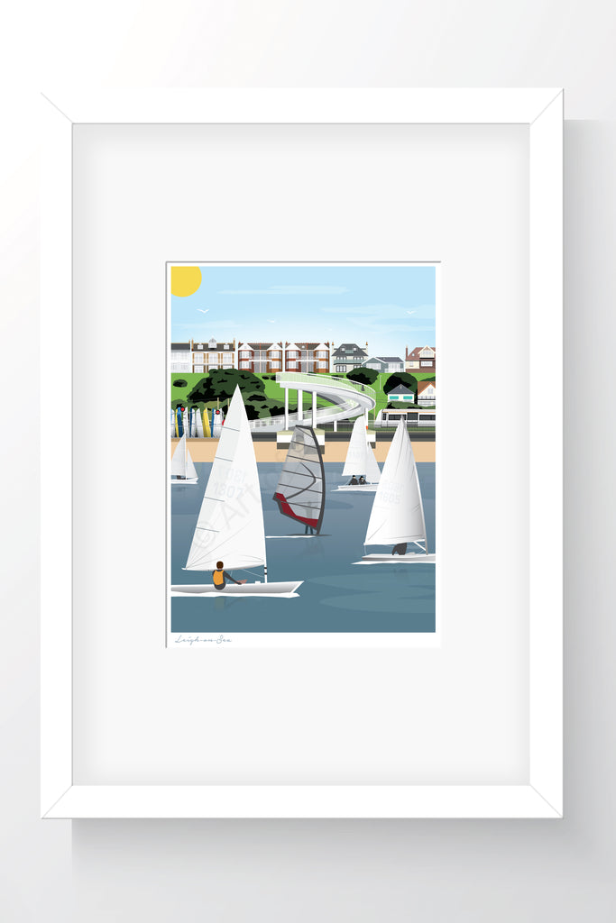 Gypsy Bridge Mini Print – Leigh-on-Sea