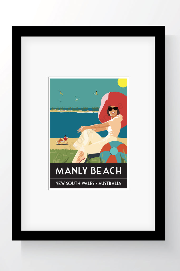 Manly Beach Mini Print