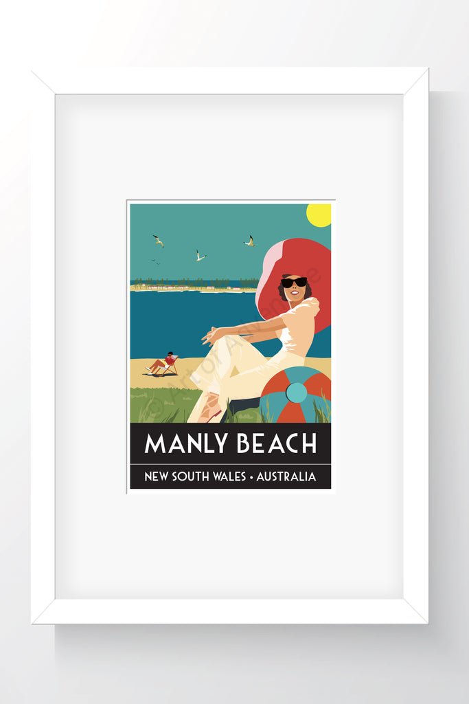 Manly Beach Mini Print