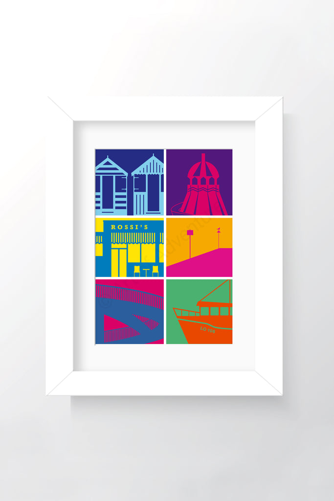 Silhouette Mini Print – Thames Estuary