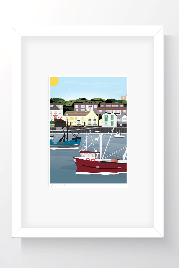 Old Leigh Mini Print – Leigh-on-Sea