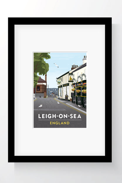 Old Leigh Pubs – Mini Print