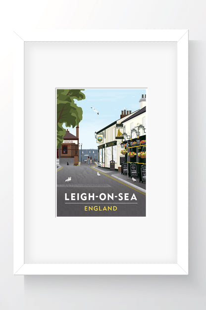 Old Leigh Pubs – Mini Print