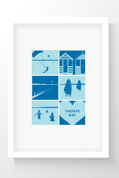 Silhouette Mini Print – Thorpe Bay