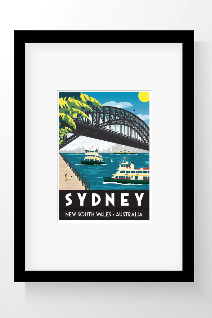 Sydney Harbour Bridge Mini Print