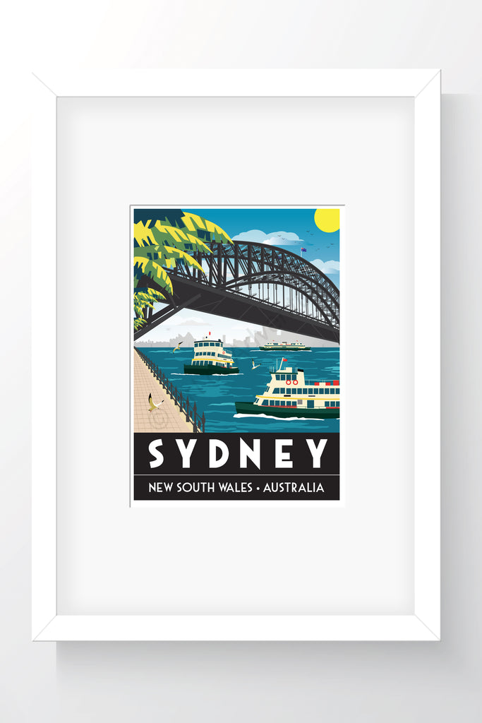 Sydney Harbour Bridge Mini Print