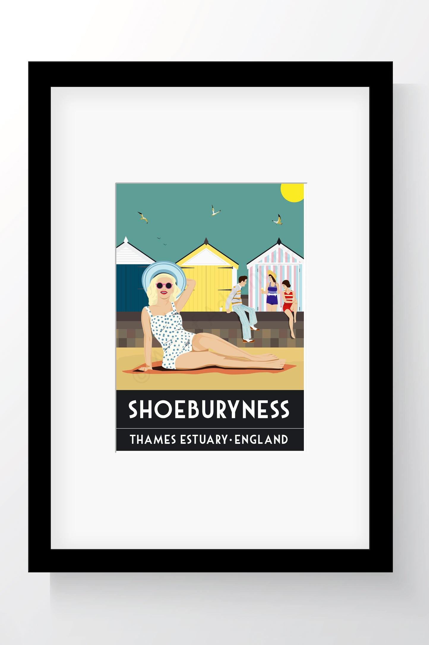 Vintage– Shoeburyness Mini Print