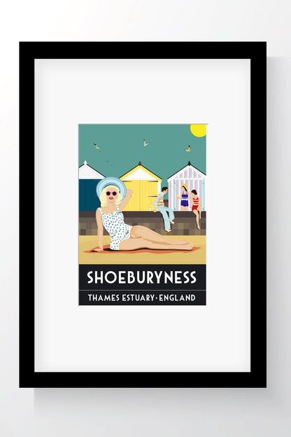 Vintage– Shoeburyness Mini Print