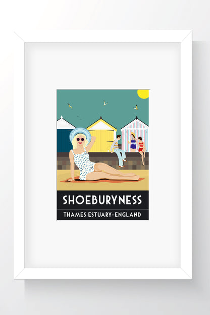 Vintage– Shoeburyness Mini Print