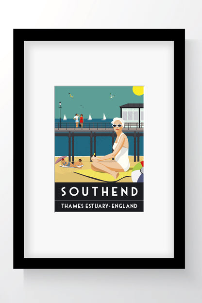 Vintage – Southend  Mini Print