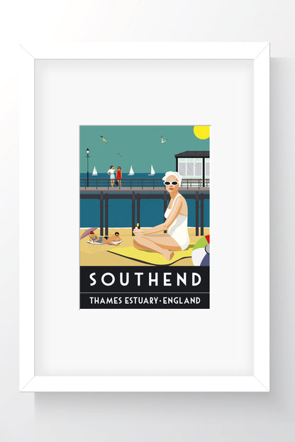 Vintage – Southend  Mini Print
