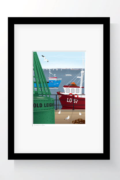 Old Leigh Buoy Mini Print – Leigh-on-Sea
