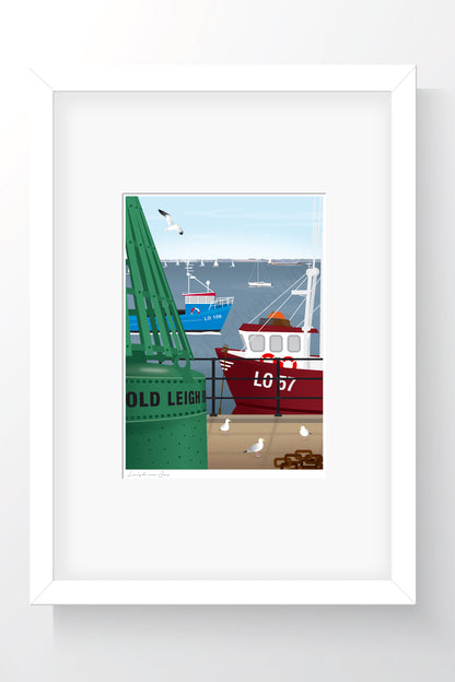 Old Leigh Buoy Mini Print – Leigh-on-Sea