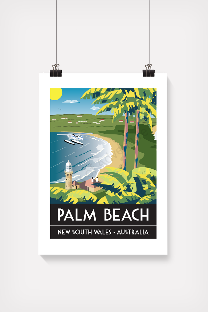 Palm Beach Mini Print
