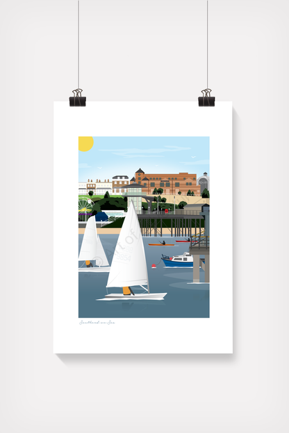 Southend Mini Print – Southend