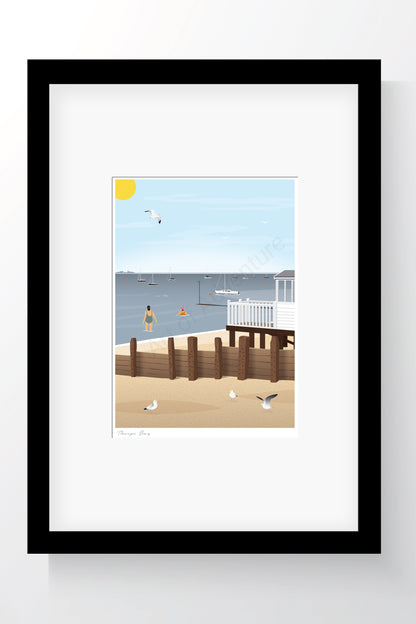 Beach Days Mini Print – Thorpe Bay