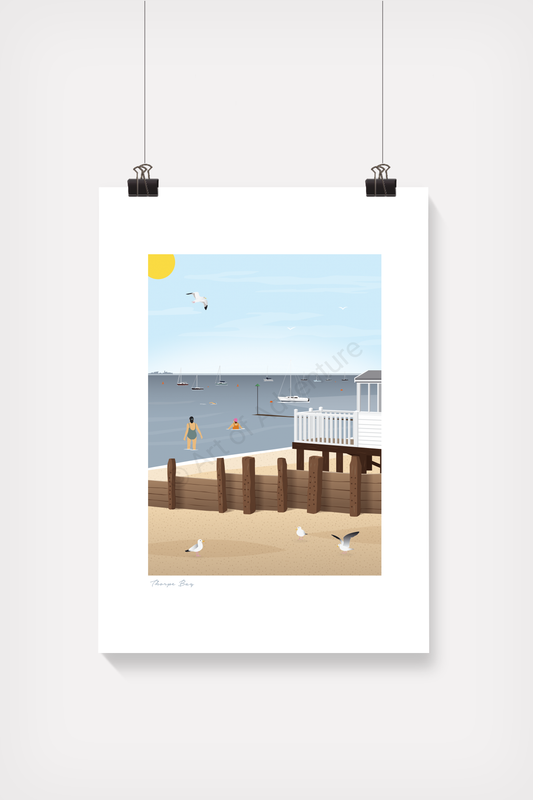 Beach Days Mini Print – Thorpe Bay