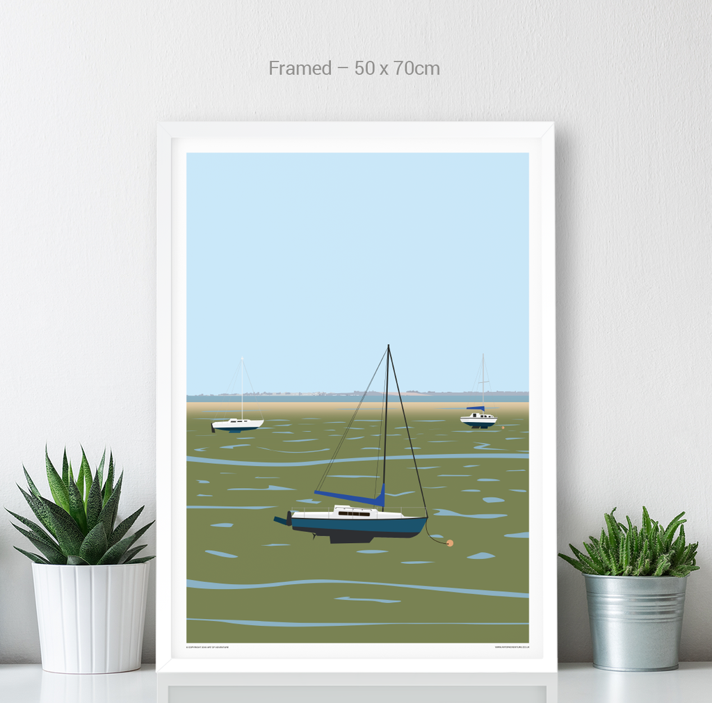 Tide Out Portrait – Leigh-on-Sea