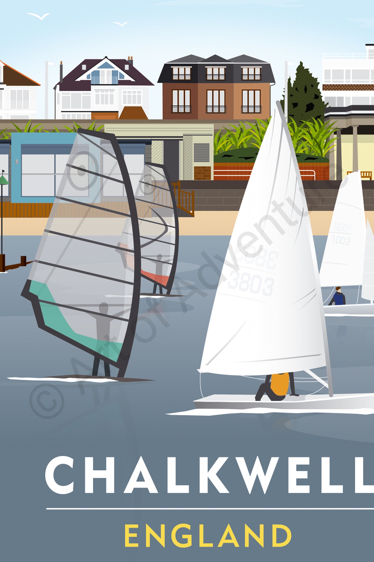 Chalkwell Mini Print