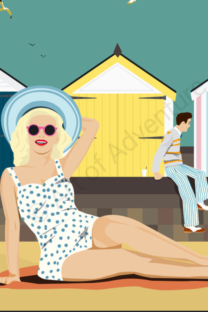 Vintage– Shoeburyness Mini Print