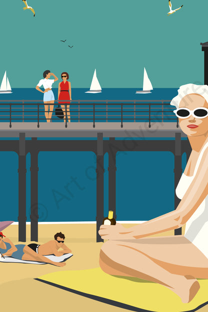 Vintage – Southend  Mini Print