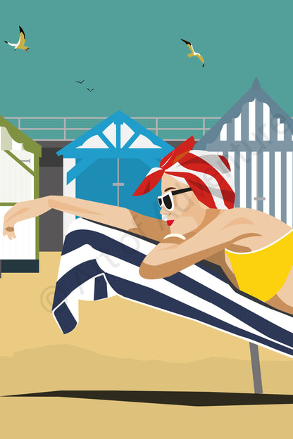 Vintage – Thorpe Bay Mini Print