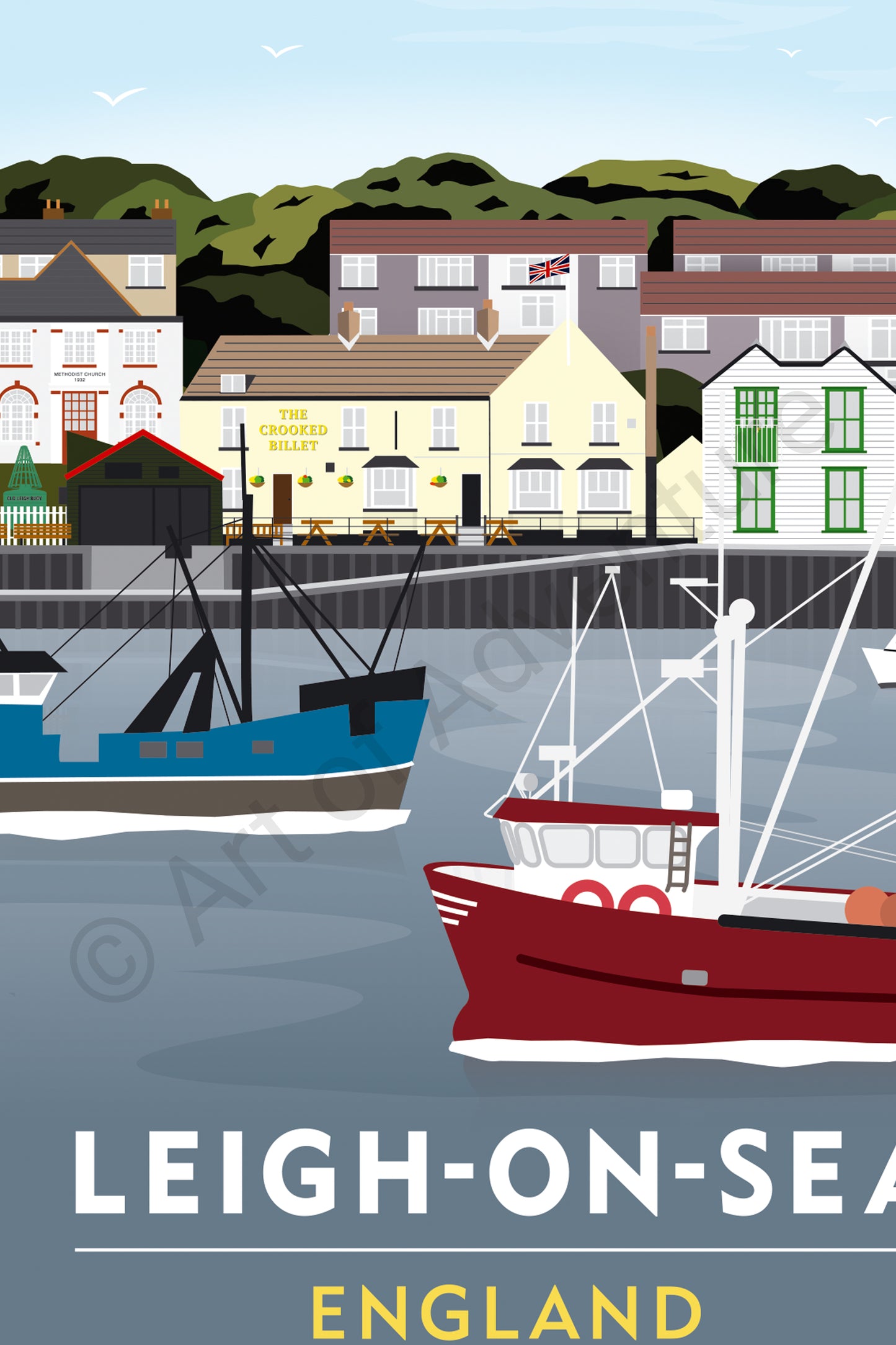 Old Leigh Mini Print
