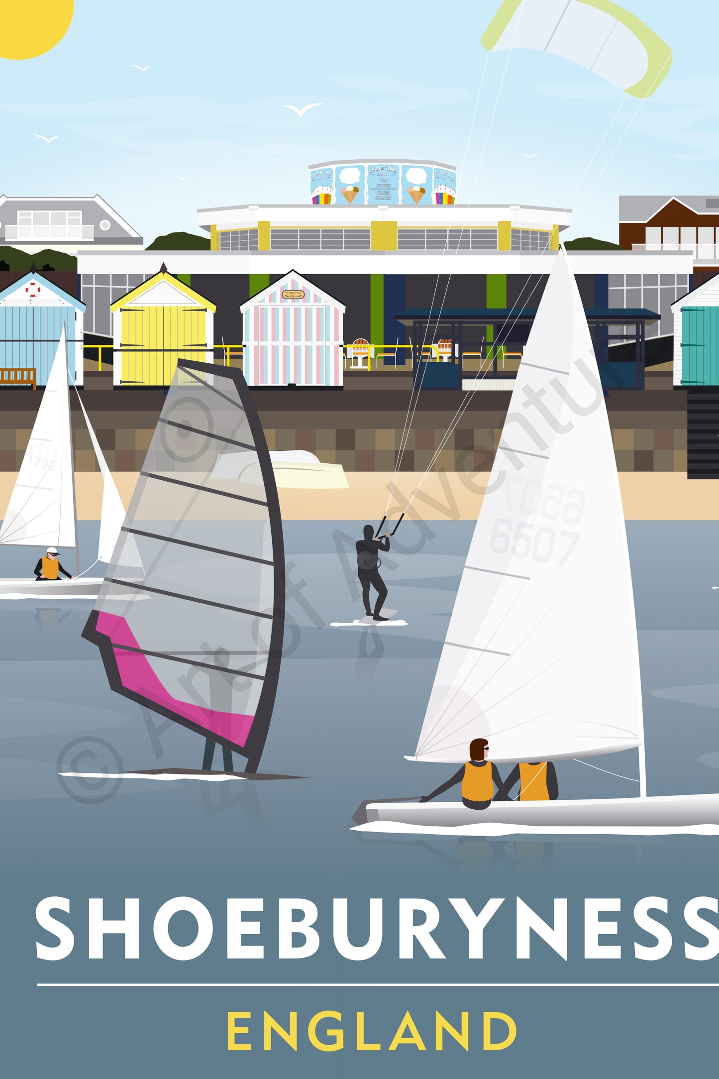 Shoeburyness Mini Print