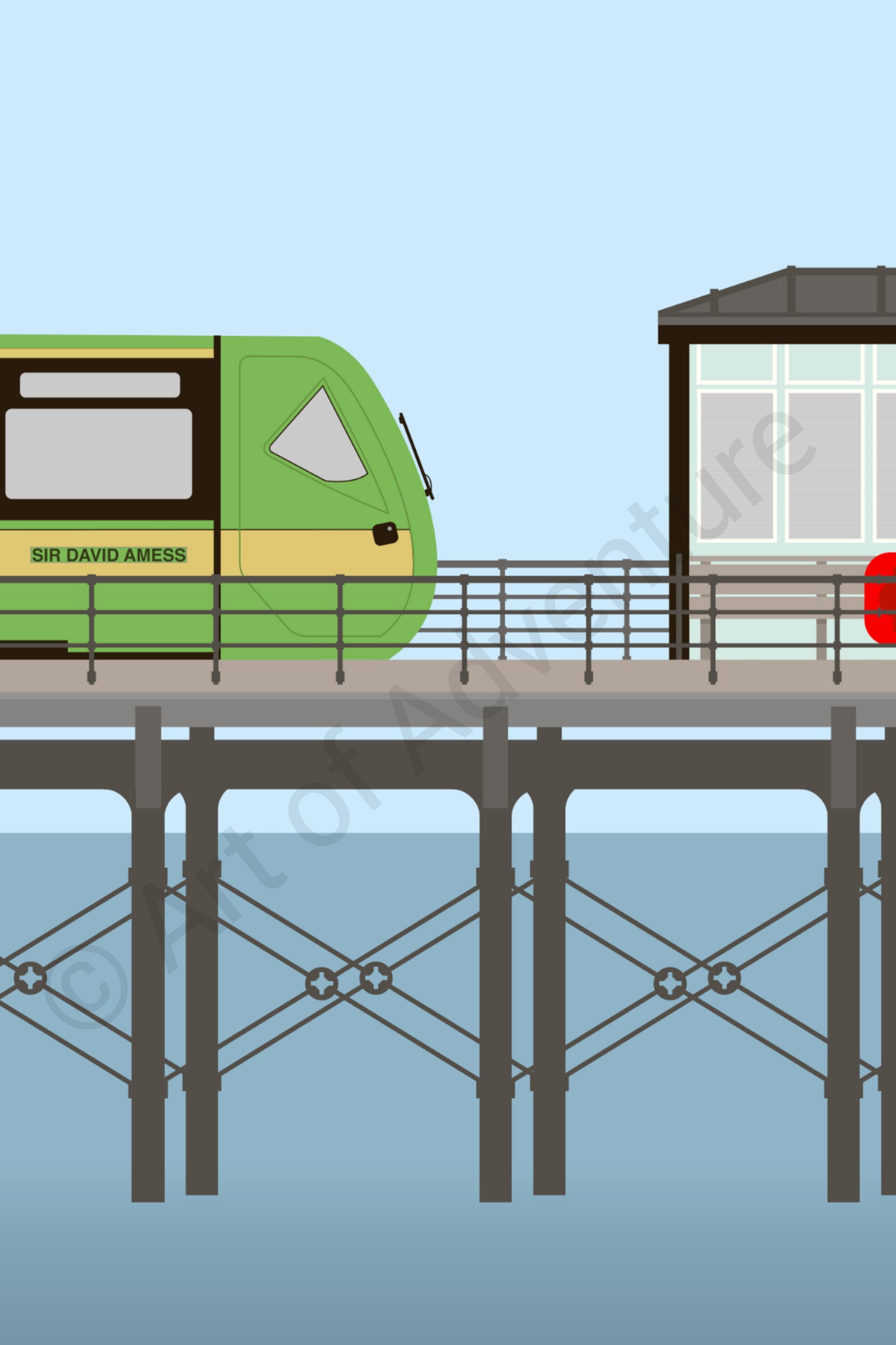 Pier Mini Print – Southend-on-Sea