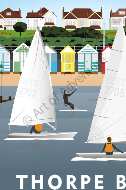 Thorpe Bay Mini Print – Southend