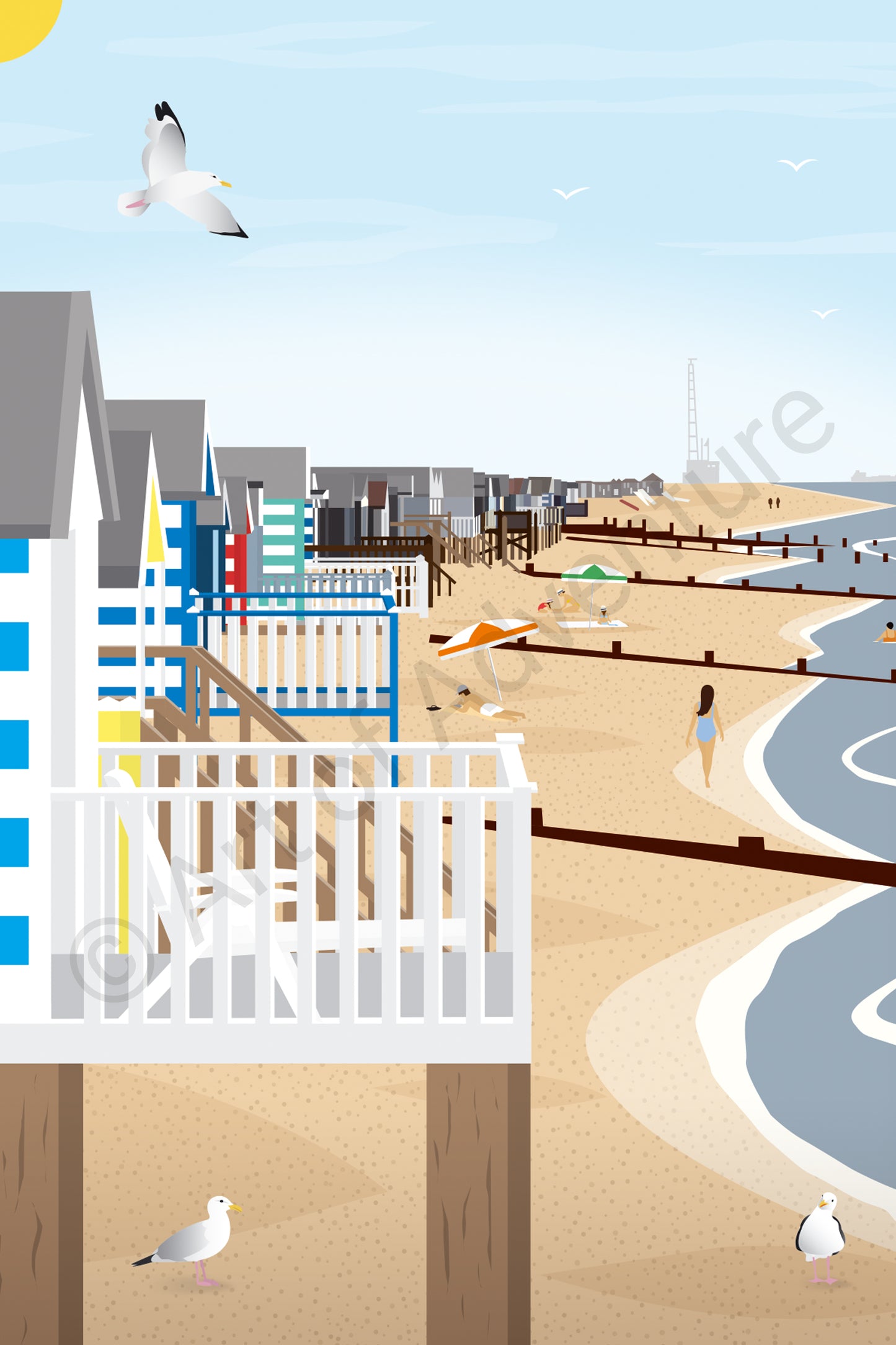 Beach Huts – Thorpe Bay