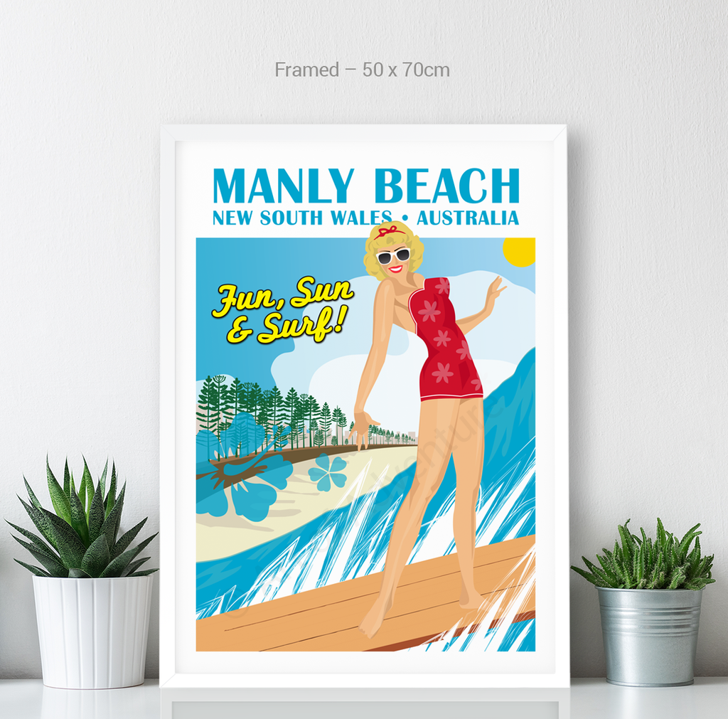 Blonde Surfer Girl – Manly Beach - Art of Adventure