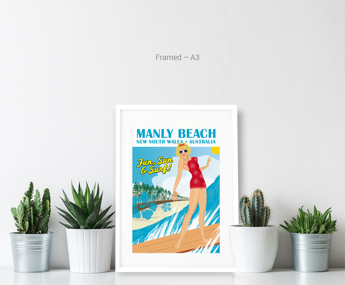 Blonde Surfer Girl – Manly Beach - Art of Adventure