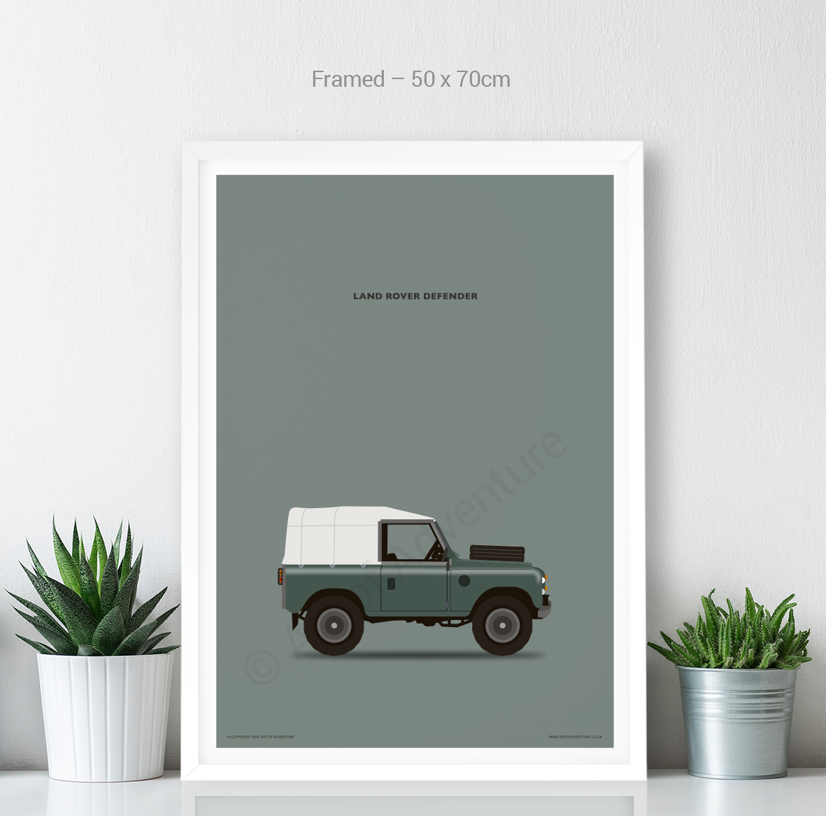 Land Rover Defender Green - Art of Adventure