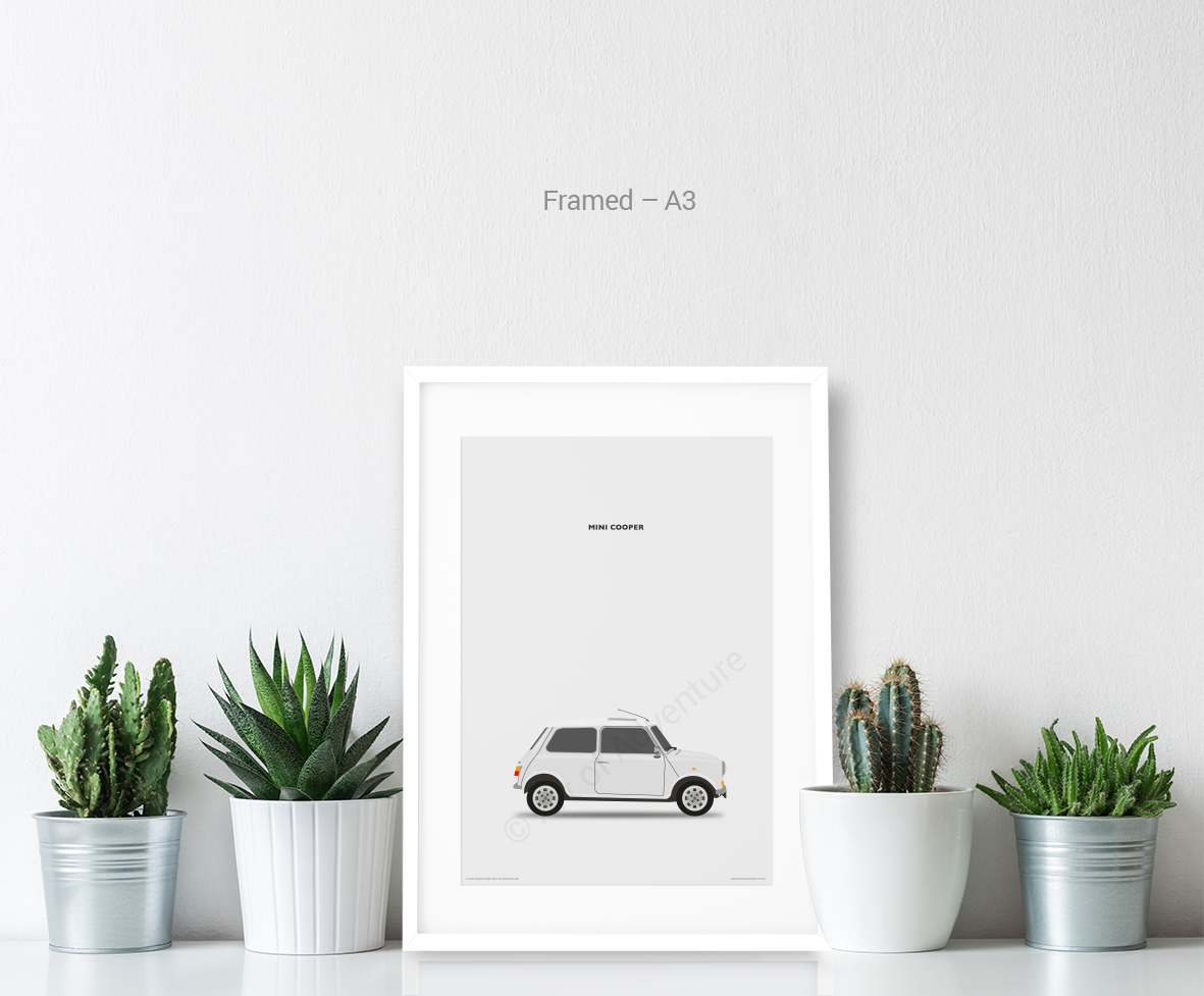Mini Cooper White