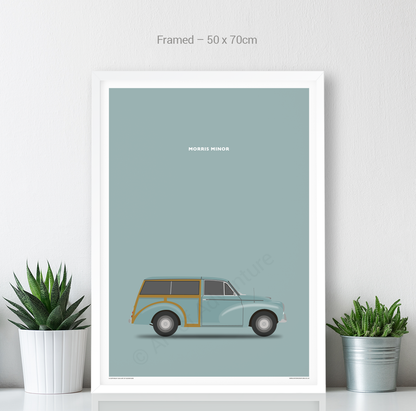 Morris Minor Traveller Blue