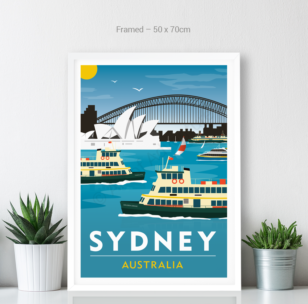 Harbour Ferries Daytime – Sydney - Art of Adventure