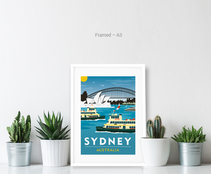 Harbour Ferries Daytime – Sydney - Art of Adventure