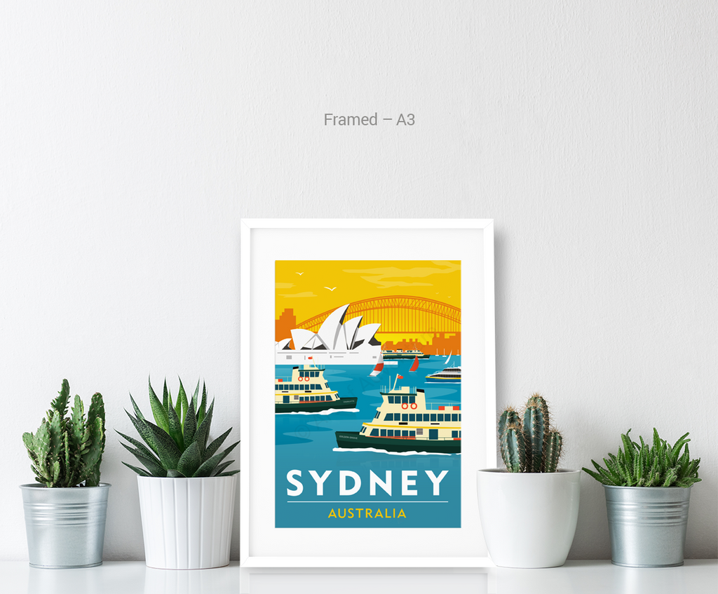 Harbour Ferries Sunset – Sydney - Art of Adventure