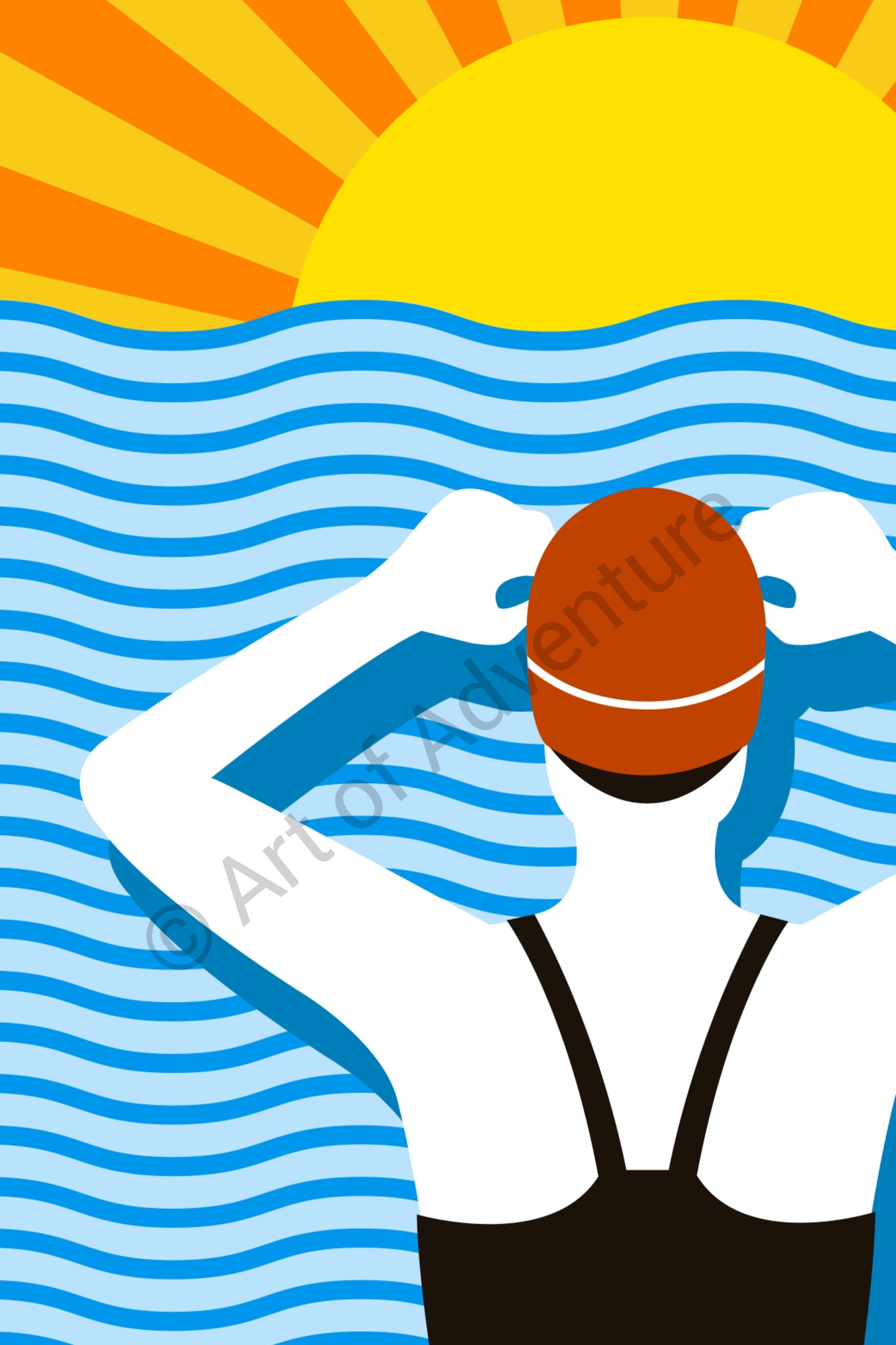 Swimmer Standing – Leigh-on-Sea