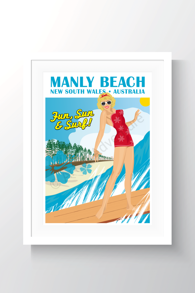 Blonde Surfer Girl – Manly Beach - Art of Adventure