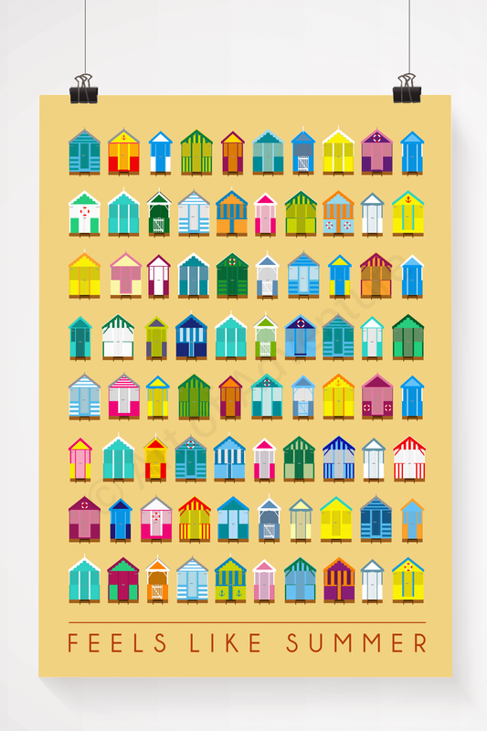 Feels Like Summer – Beach Huts - Art of Adventure