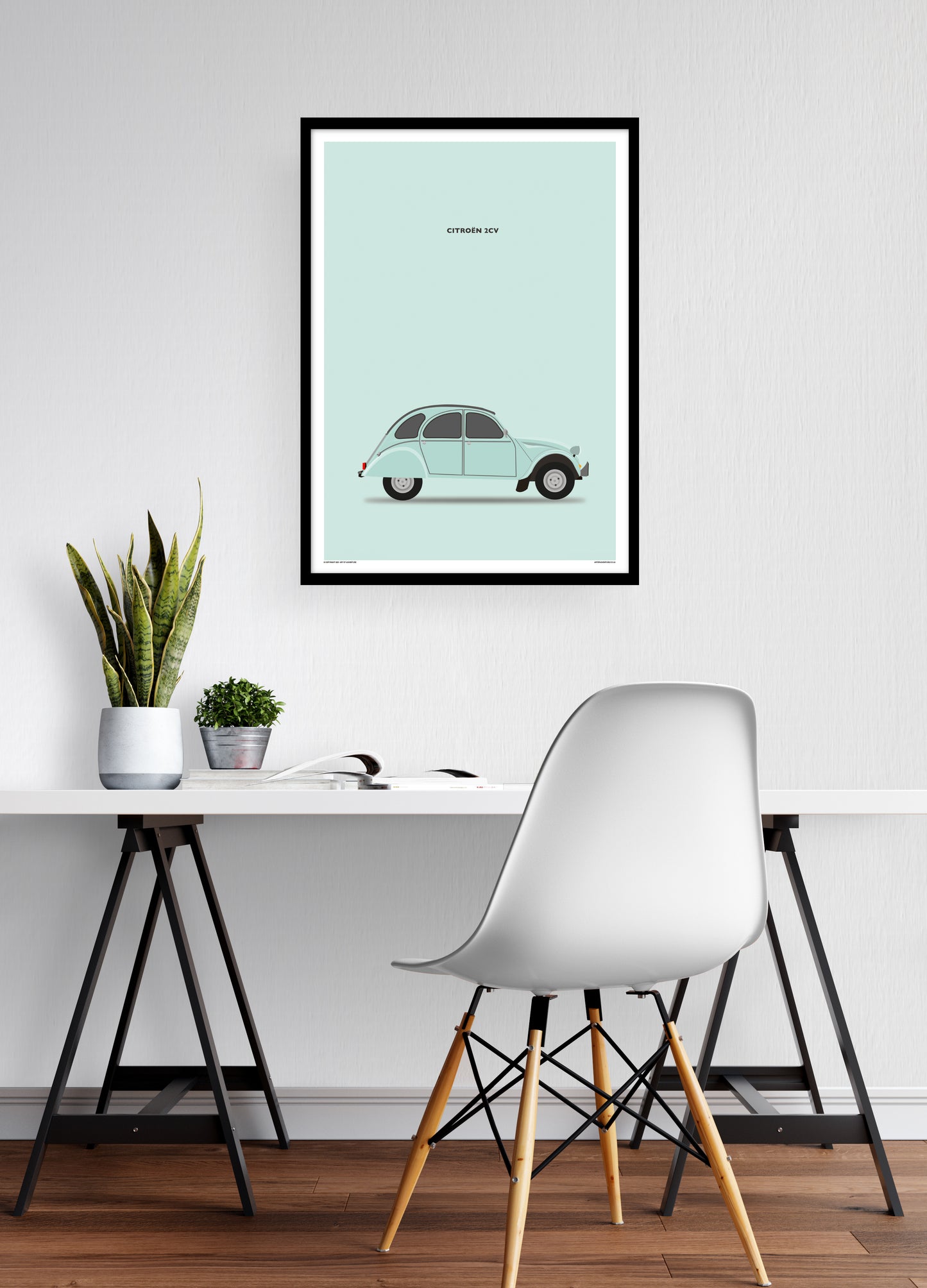 Citroën 2CV Teal