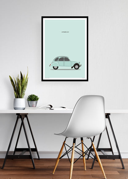 Citroën 2CV Teal