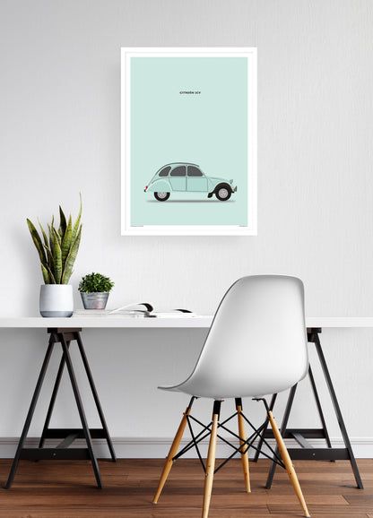 Citroën 2CV Teal