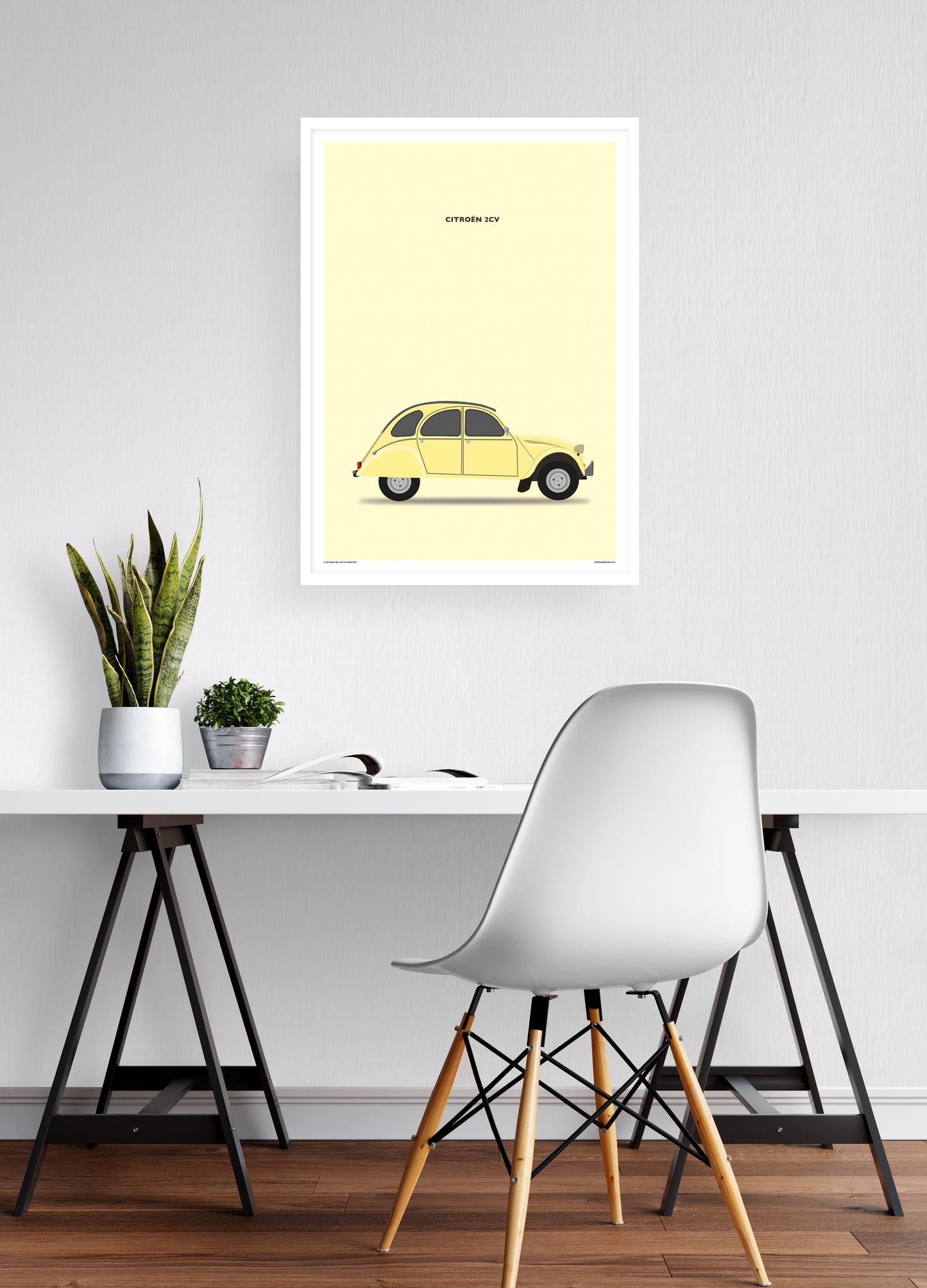 Citroën 2CV Yellow