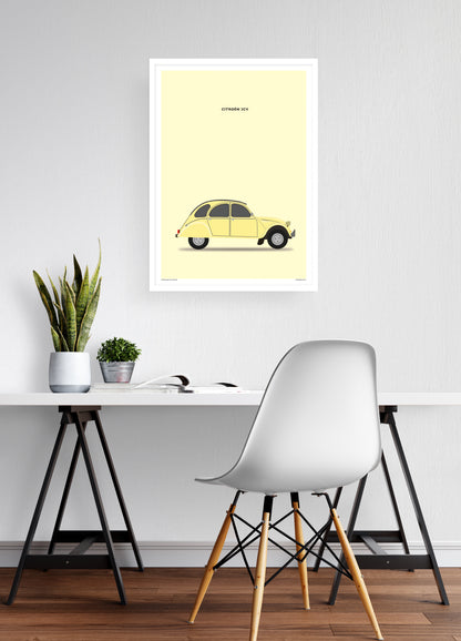 Citroën 2CV Yellow